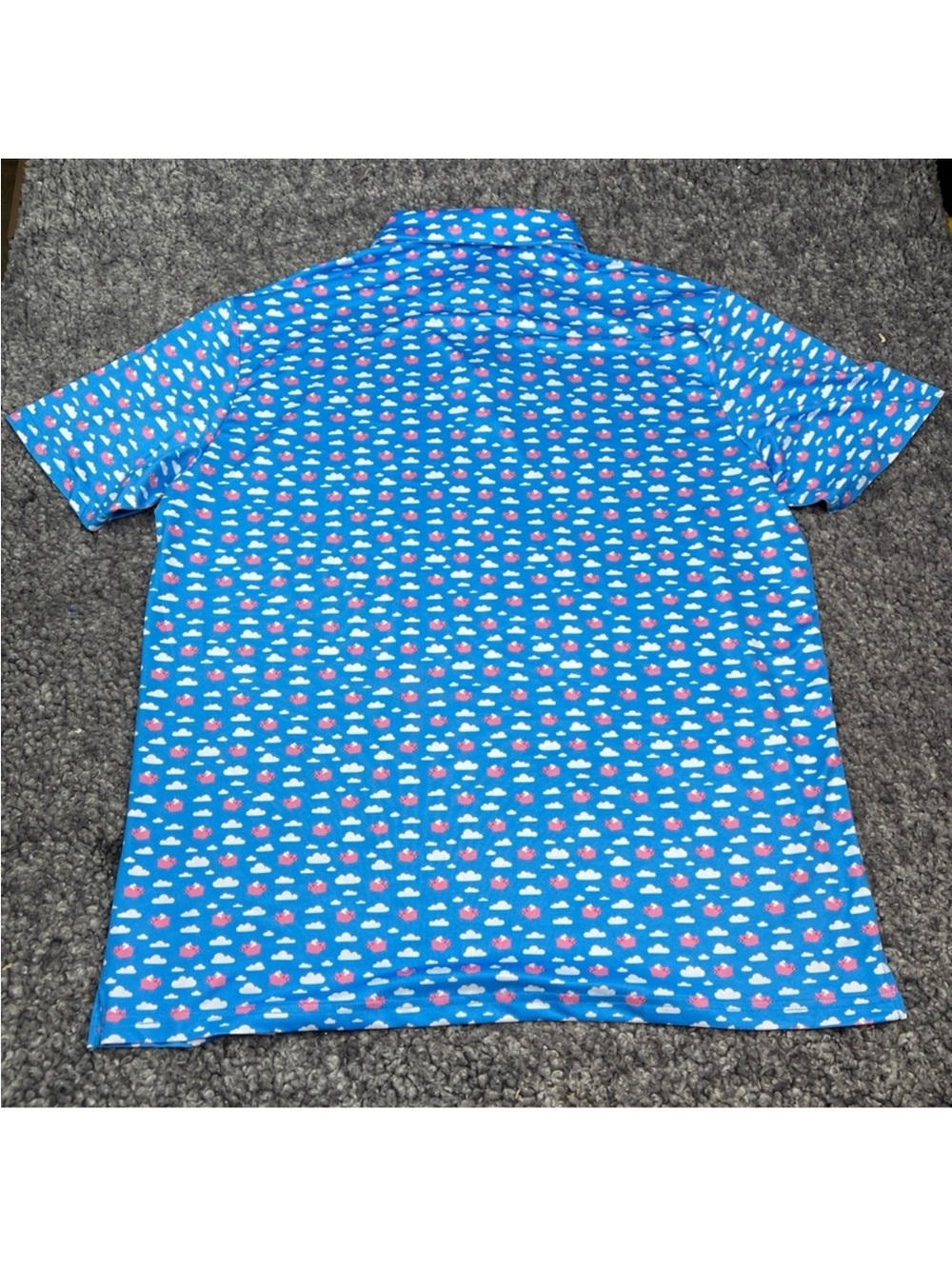 Bogey Bros When Pigs Fly Golf Polo Size L Casual Activewear - Picture 7 of 7